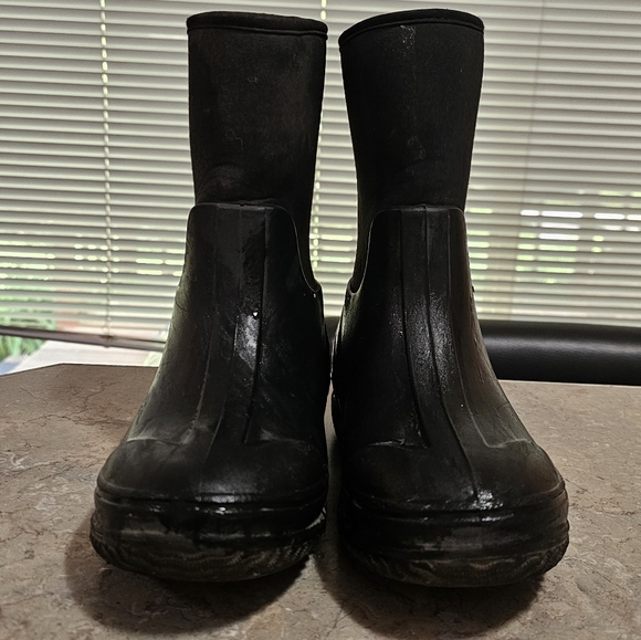 WESTERN CHIEF Black Neoprene Muck Mudders Size 4 - Picture 2 of 10